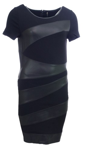 Kleid schwarz stretch - schwarz,