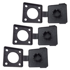 3x Autogas LPG Tankdeckel Tankverschluss Ersatzdeckel viereckig M22 für HK-flach