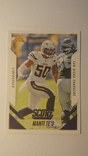 Tradingcard football nfl manti - football,