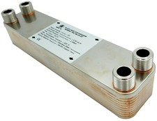 Plattenwärmetauscher Wärmetauscher Edelstahl NORDIC TEC 50-290kW Serie Ba-23 3/4