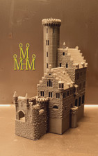 Schloss Lichtenstein grau Spur