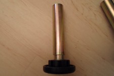 2x Möbelfuß Küchenfuß Stellfuß Sockelfuß Kunststoff Metall verstellbar