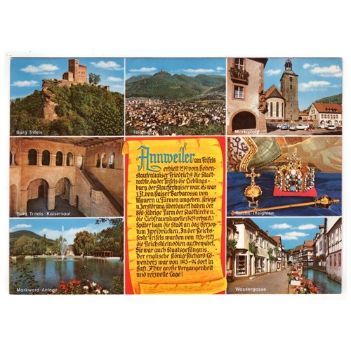 Annweiler trifels - ak,