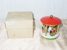 Karussell Weihnachtspyramide Holzspielzeug! mit Karton wohl Erzgebirge !