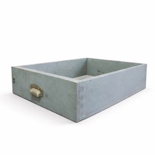 Alte Vintage Holzschublade