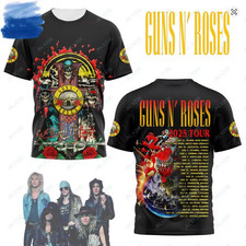 Guns N’ Roses 2025 Tour T-Shirt in XXL (eher XL)