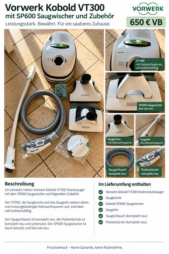 Vorwerk staubsauger tiger - vorwerk,