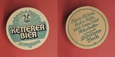 Ketterer Bier Hornberg Schützen-Bock Brauerei Bierdeckel Bier