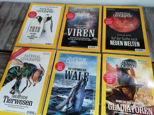 National geographic jahrgang - national,