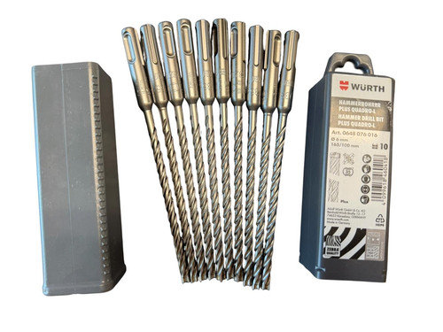 10x würth hammerbohrer - würth,