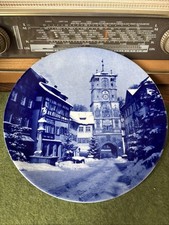 Wandteller Wangen Im Allgäu  Burg Lindau BL Porzellan Heimatteller Ravensburger