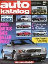 Auto-Katalog 1990 • 1800