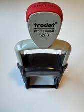 trodat Stempel professional 5203,  voll funktionsfähig