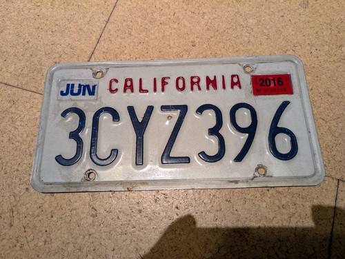 Usa kennzeichen california - usa,