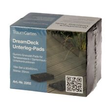 TraumGarten Terrasse DREAMDECK Unterleg-Pads 20 mm - 10er Set
