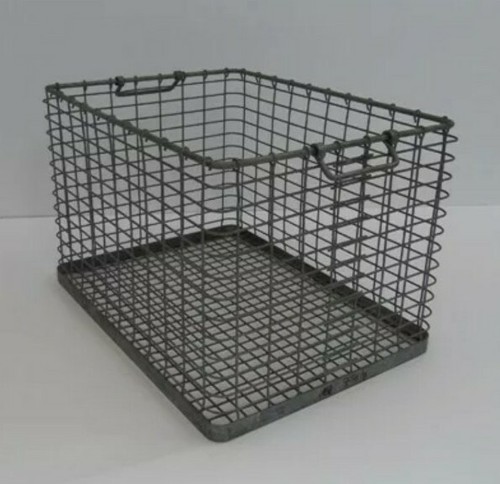 Metallkorb mit griff gitterbox - griff,