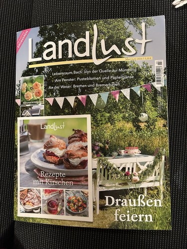 Zeitschrift landlust draußen - zeitschrift,