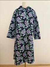 Vintage Floral Mantelkleid