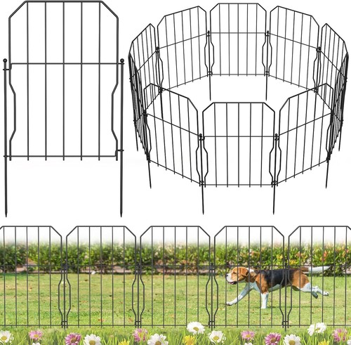 Gartenzaun metall 1m - gartenzaun,