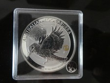 1 Unze Silber, privy W16, Australien Kookaburra 2018