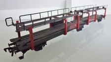 Fleischmann H0 5275 bzw. 1471 1472, Doppelstockwagen für Autotransport Laes54 DB