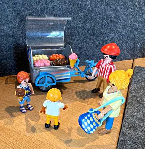 Playmobil eiswagen set mit - eiswagen,