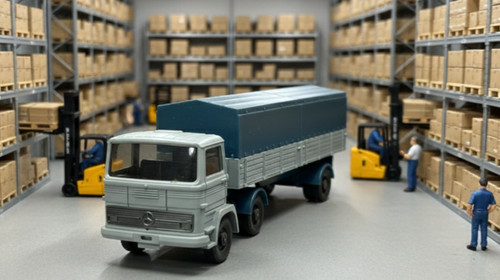 Wiking mercedes 1317 - mercedes, mb