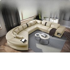 Wohnlandschaft Design Sofa USB