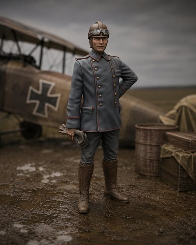 German pilot wwi 1 72 - pilot,