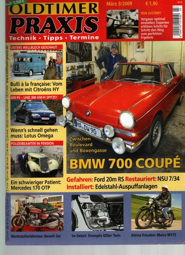 Zeitschrift oldtimer praxis - oldtimer, #3