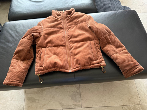 Winterjacke cord braun - in,