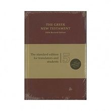 The greek new testament - testament:, fifth