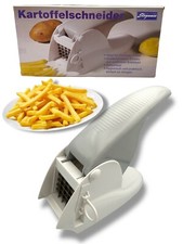 Pommesschneider Kartoffelschneider Pommes  Scneider Frittenschneider Weiß..