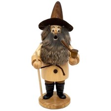 Räuchermännchen Waldwichtel DWU Uhlig Erzgebirge Holzsammler Wurzelwerg 20 cm