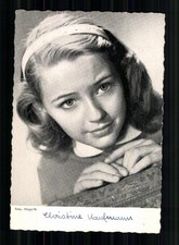 Christine Kaufmann Autogrammkarte Original Signiert # BC 226534