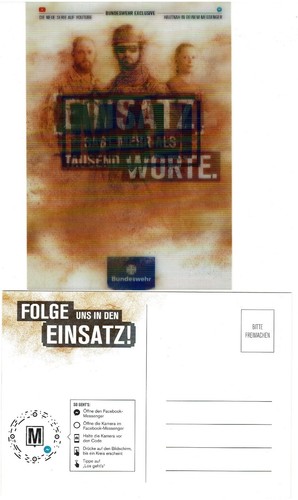 Bundeswehr werbekarte folge - bundeswehr,