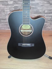 Donner Akustikgitarre (schwarz)