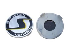 4x Nabenkappen flach SC5 randlos chrom Schmidt Revolution Felgendeckel Original