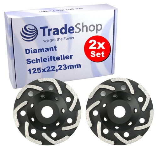 Profi diamant schleifteller - 2x,