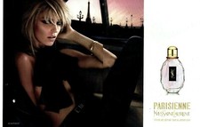 Werbung Advertising 049 2013 Parfum Parisienne Yves St Laurent Kate Moss 2p