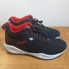 And1 Basketballschuhe Turnschuhe schwarz rot Schuhe Sneaker Herren UK Größe 7 gebraucht " 
