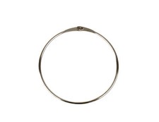 1x Warenring Schlüsselring 150mm Stahl verzinkt Gürtelring mit Schnellverschluss