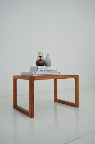 50er 60er teak beistelltisch - 50er,