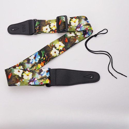 Retro gitarrengurt leder - retro, pu