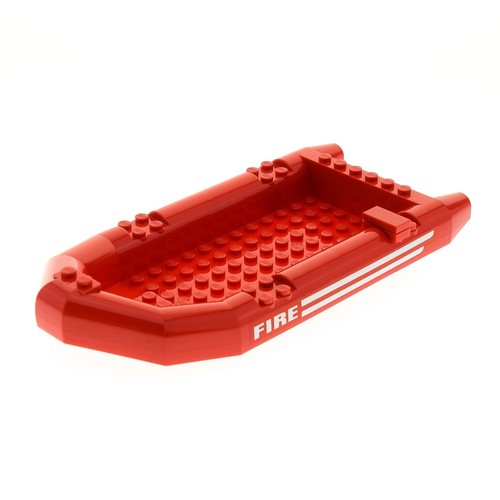 Lego boot 21x10x3 rot - boot,