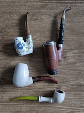 4 Pfeifen Aus Sammlung