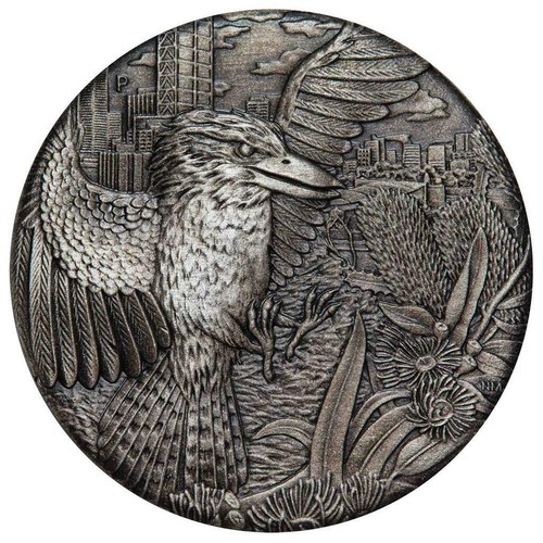 Silber kookaburra 2018 - oz, silber,