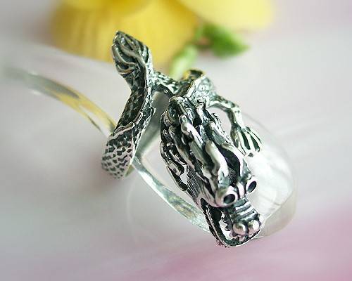 Silber ring 925 - ring, drachenring
