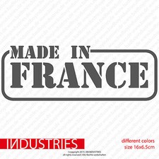 Made in France 16x6 Aufkleber
