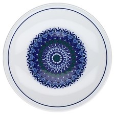 Kuchenteller Schönwald Abstrakt blau